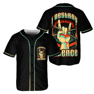 Drum Lovers Baseball Jersey DLL DRUMBJDLL220525 (3)
