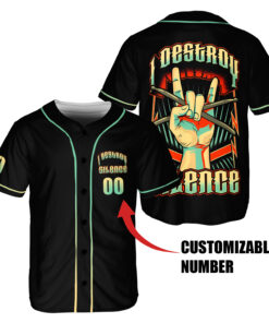 Drum Lovers Baseball Jersey DLL DRUMBJDLL220525 (5)