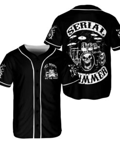 Drum Lovers Baseball Jersey DLL DRUMBJDLL220525 (6)