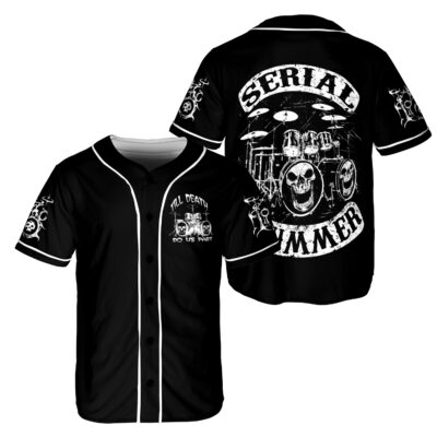 Drum Lovers Baseball Jersey DLL DRUMBJDLL220525 (6)