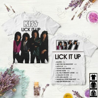 1 All Over Shirt - KSS - LICK IT UP FDRKSS
