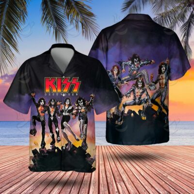 1 All Over Shirt: Hawaiian - KSS - DESTROYER FDRKSS