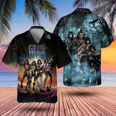 1 All Over Shirt: Hawaiian - KSS - ZOMBIE FDRKSS
