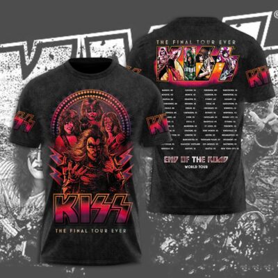 KISS All Over Print Shirt KSSAOPS2111 (103)