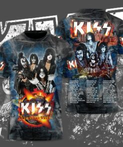 KISS All Over Print Shirt KSSAOPS2111 (108)