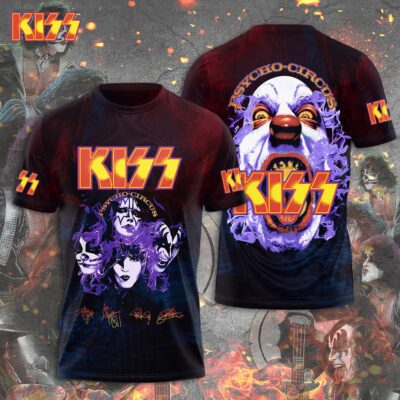 KISS All Over Print Shirt KSSAOPS2111 (111)