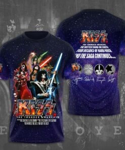 KISS All Over Print Shirt KSSAOPS2111 (116)