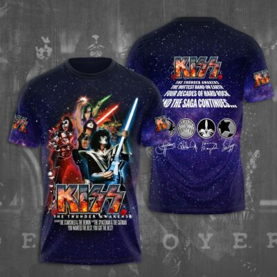 KISS All Over Print Shirt KSSAOPS2111 (116)
