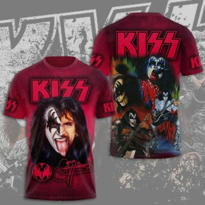 KISS All Over Print Shirt KSSAOPS2111 (120)
