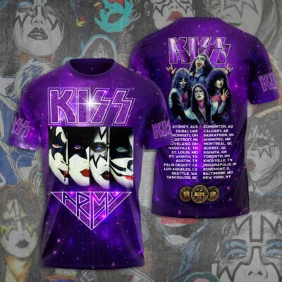 KISS All Over Print Shirt KSSAOPS2111 (124)