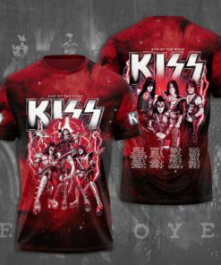 KISS All Over Print Shirt KSSAOPS2111 (129)