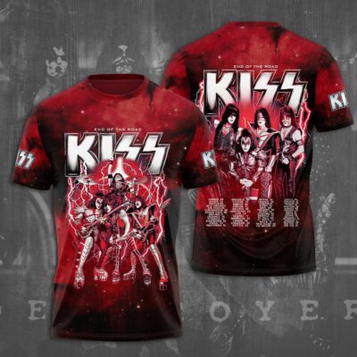 KISS All Over Print Shirt KSSAOPS2111 (129)