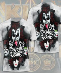 KISS All Over Print Shirt KSSAOPS2111 (146)