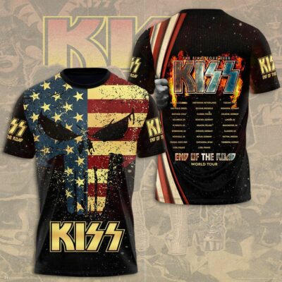 KISS All Over Print Shirt KSSAOPS2111 (149)