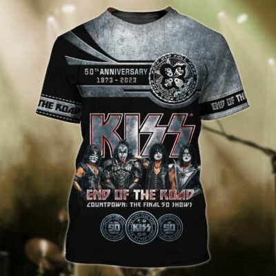 KISS All Over Print Shirt KSSAOPS2111 (150)