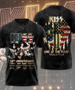 KISS All Over Print Shirt KSSAOPS2111 (154)