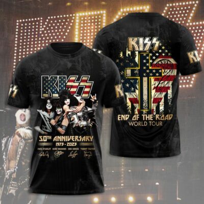 KISS All Over Print Shirt KSSAOPS2111 (154)