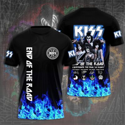 KISS All Over Print Shirt KSSAOPS2111 (156)