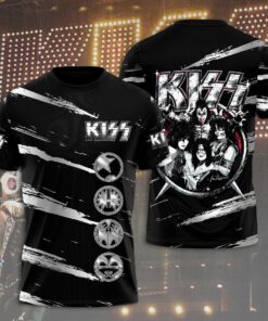 KISS All Over Print Shirt KSSAOPS2111 (158)