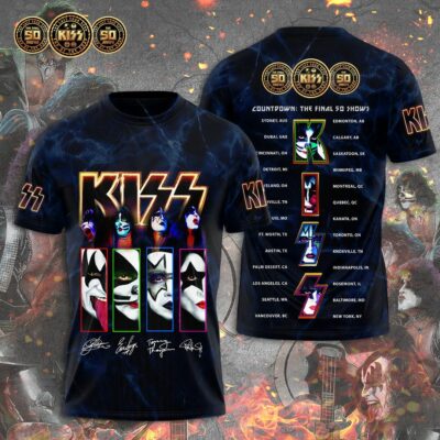 KISS All Over Print Shirt KSSAOPS2111 (38)