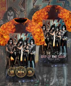 KISS All Over Print Shirt KSSAOPS2111 (52)