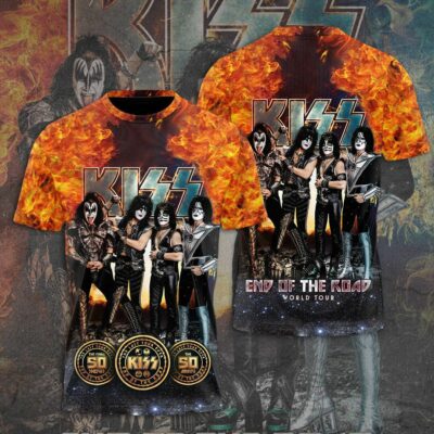 KISS All Over Print Shirt KSSAOPS2111 (52)