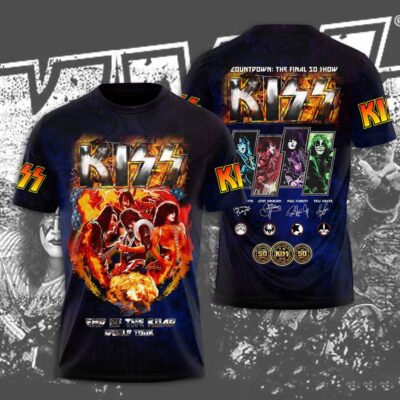 KISS All Over Print Shirt KSSAOPS2111 (54)