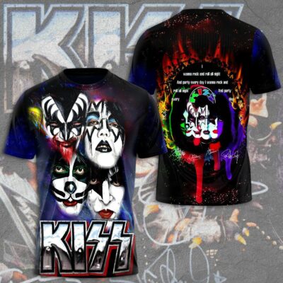 KISS All Over Print Shirt KSSAOPS2111 (70)