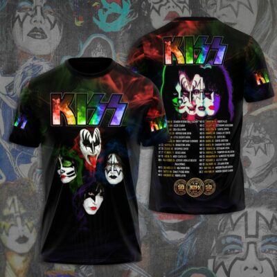 KISS All Over Print Shirt KSSAOPS2111 (79)