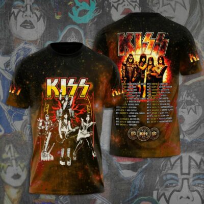 KISS All Over Print Shirt KSSAOPS2111 (82)