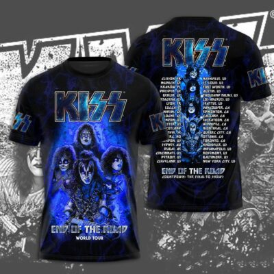 KISS All Over Print Shirt KSSAOPS2111 (89)