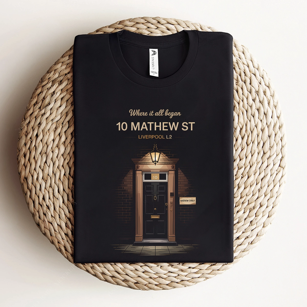 10 Mathew Street — Where It All Began Liverpool L2 Tee