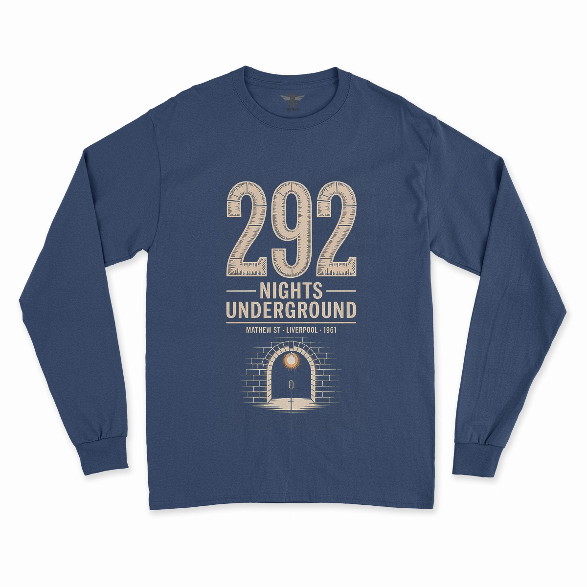 292 Nights Underground — Liverpool Rock Heritage Tee — Design I