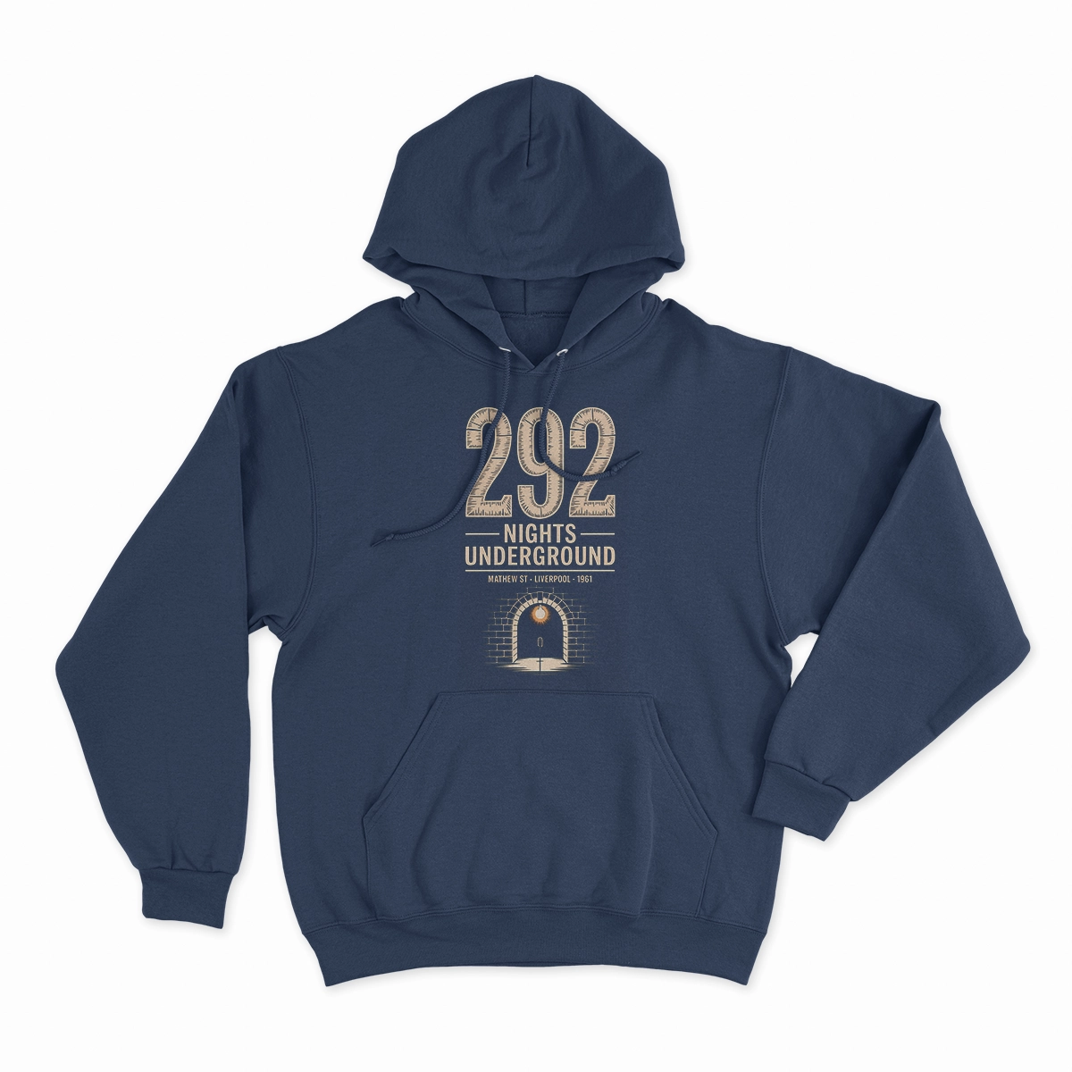 292 Nights Underground — Liverpool Rock Heritage Tee — Design I