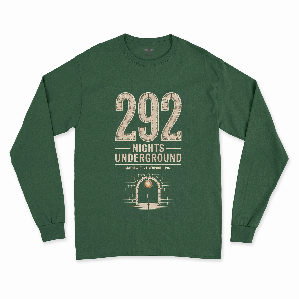 292 Nights Underground — Liverpool Rock Heritage Tee — Design I