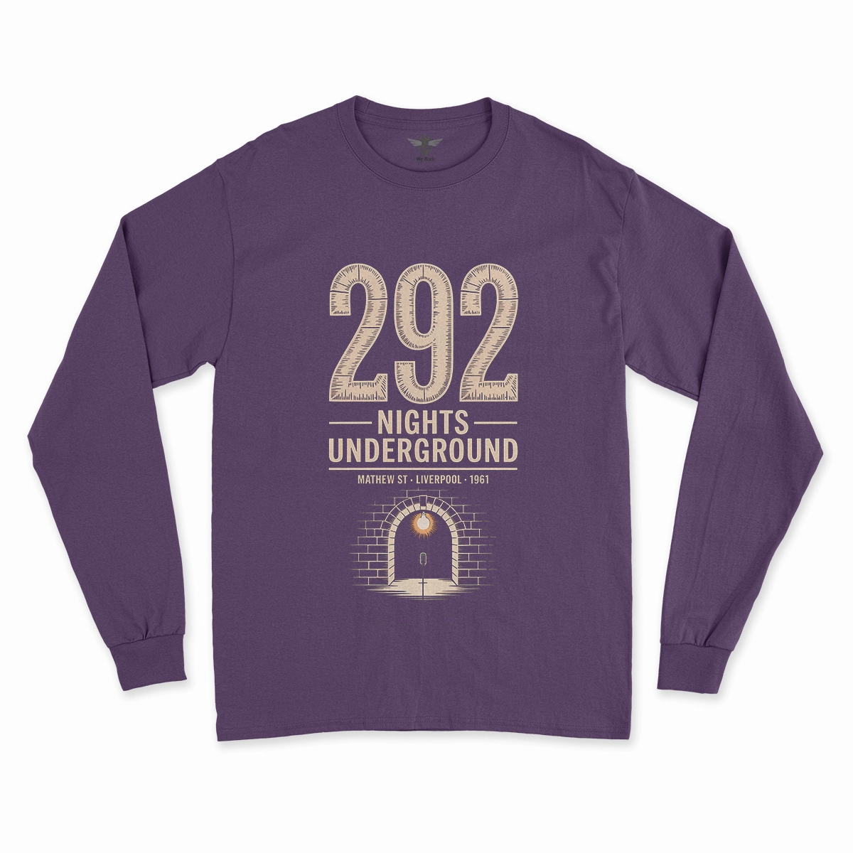 292 Nights Underground — Liverpool Rock Heritage Tee — Design I