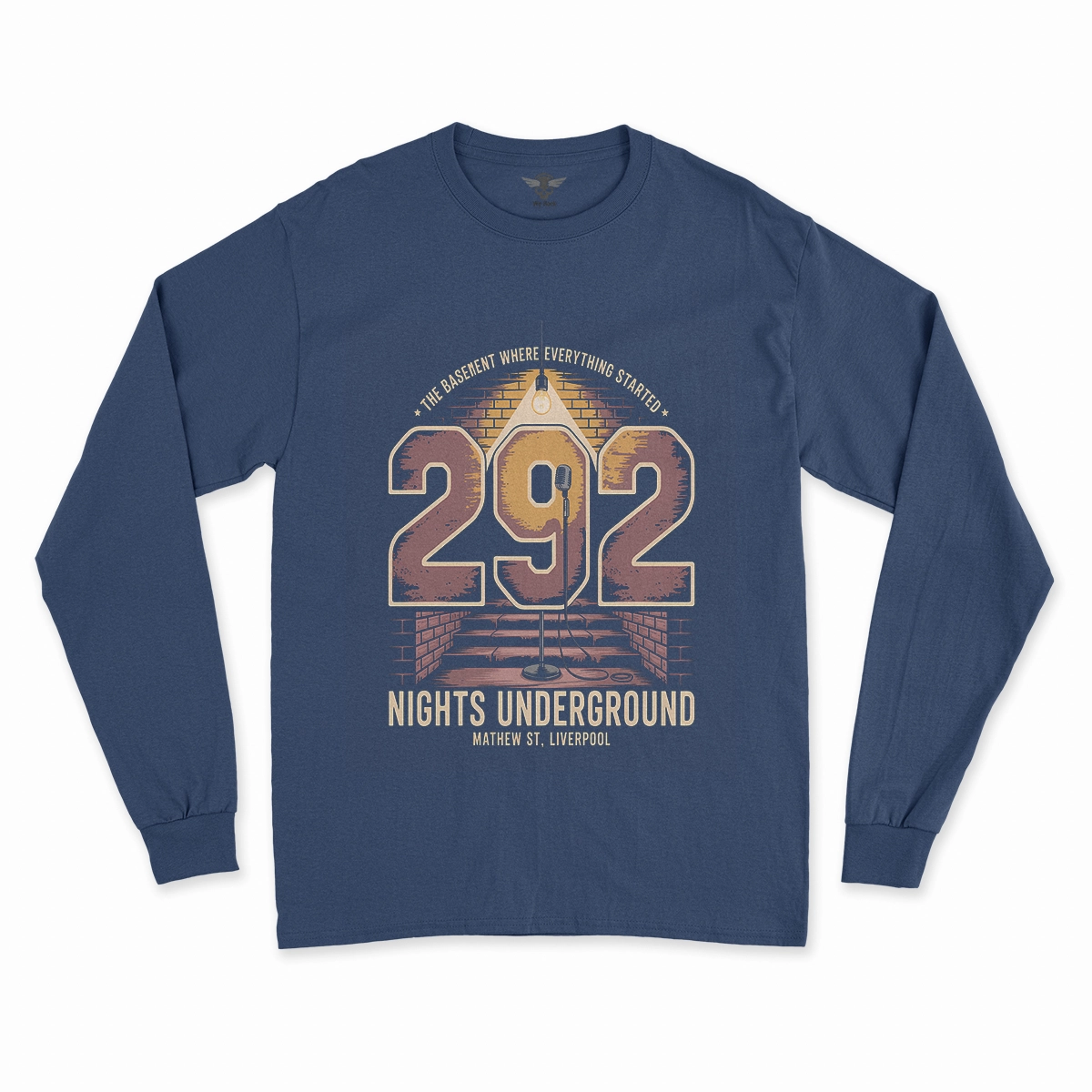 292 Nights Underground — Liverpool Rock Heritage Tee — Design II