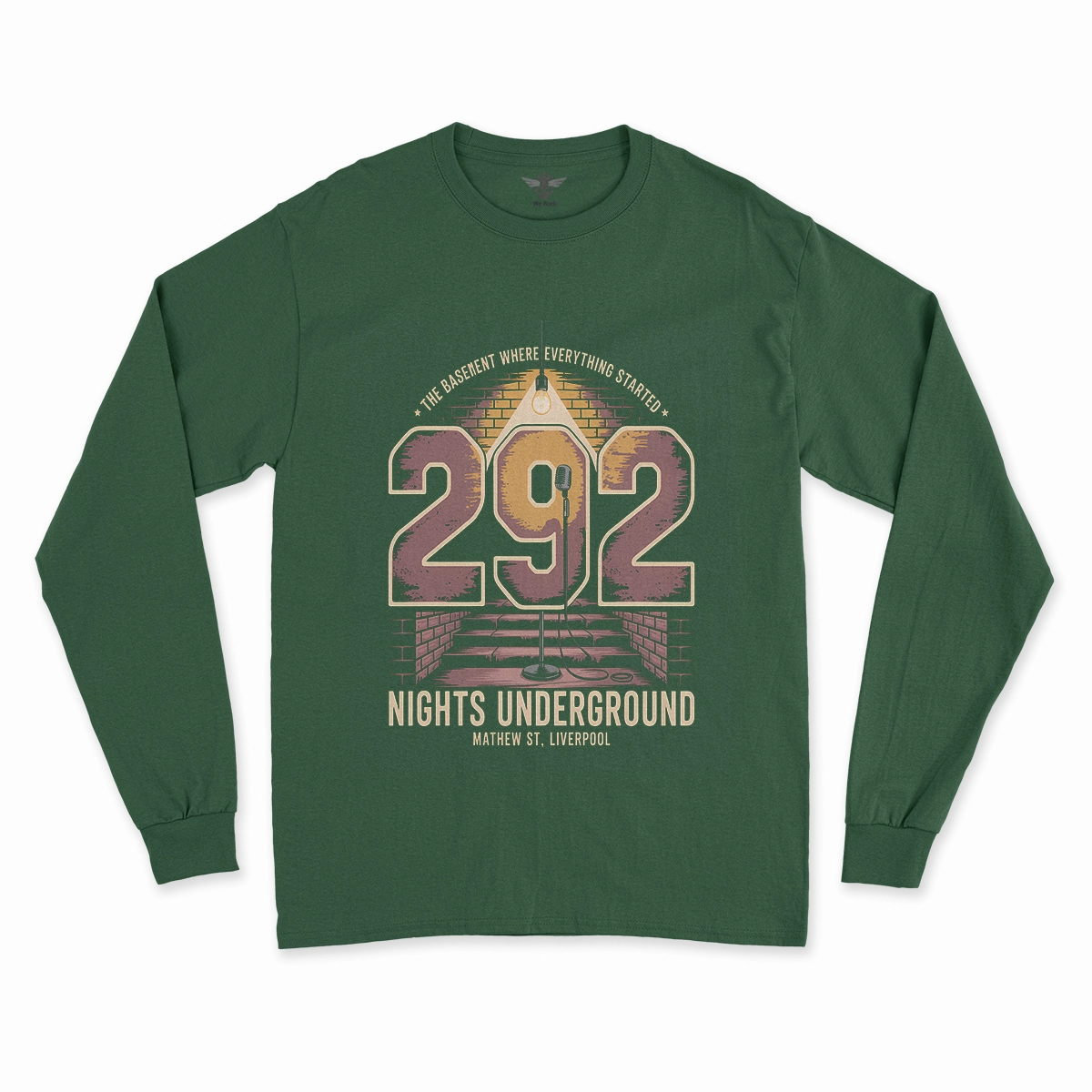 292 Nights Underground — Liverpool Rock Heritage Tee — Design II