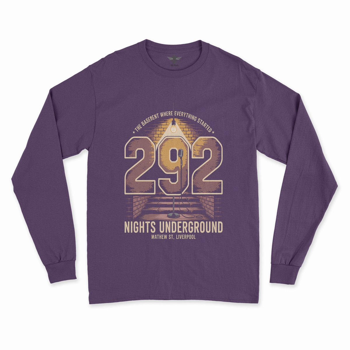 292 Nights Underground — Liverpool Rock Heritage Tee — Design II