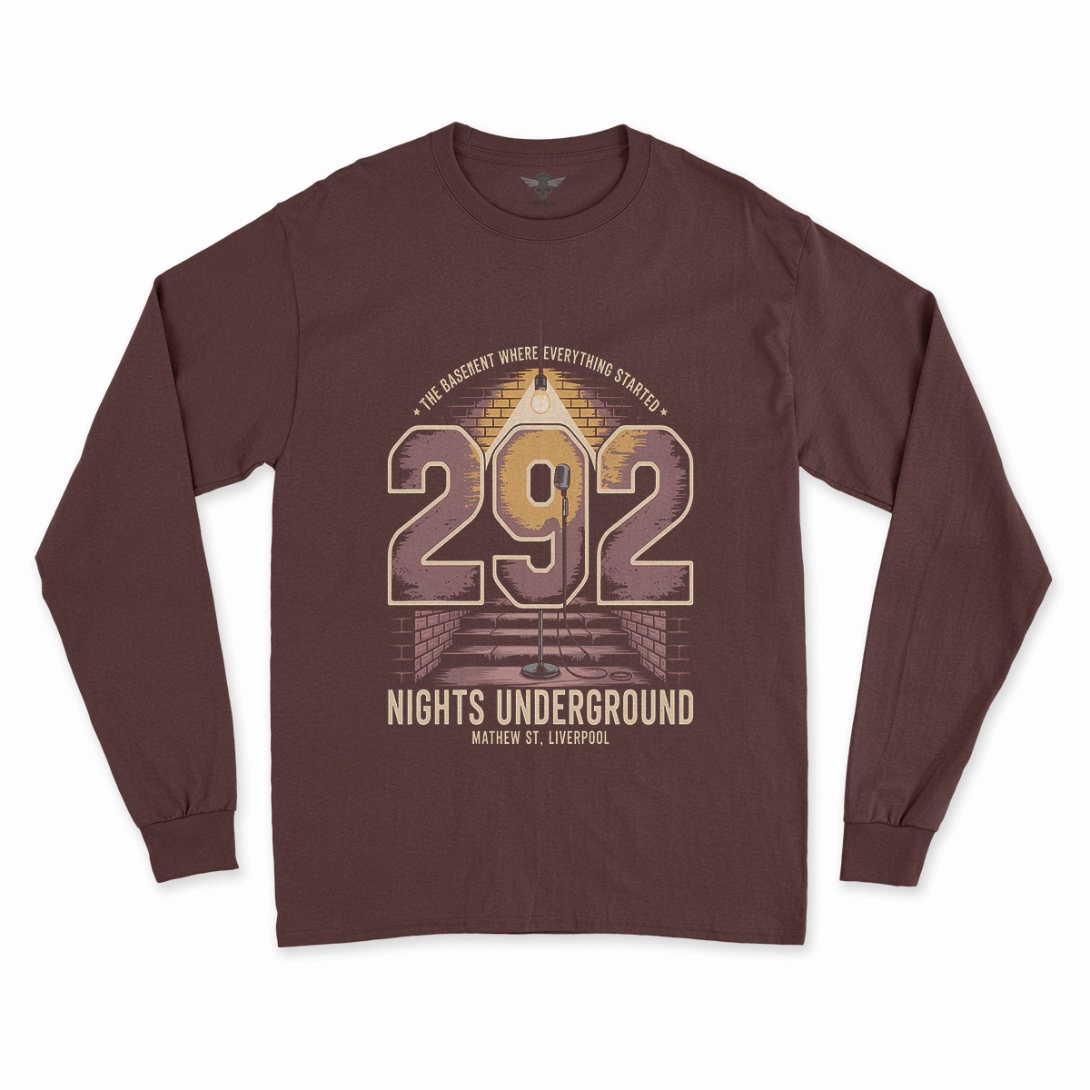 292 Nights Underground — Liverpool Rock Heritage Tee — Design II