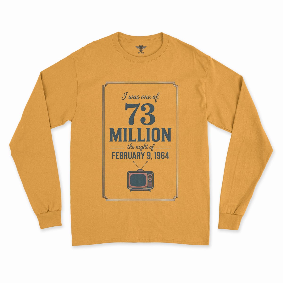 73 Million — The Night America Stopped Breathing — Vintage Rock Tee — Commemorative Edition