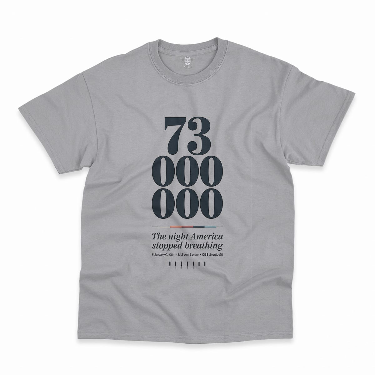 73 Million — The Night America Stopped Breathing — Vintage Rock Tee — Design I