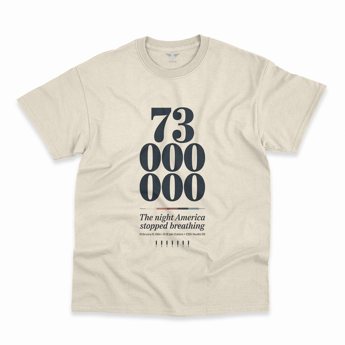 73 Million — The Night America Stopped Breathing — Vintage Rock Tee — Design I