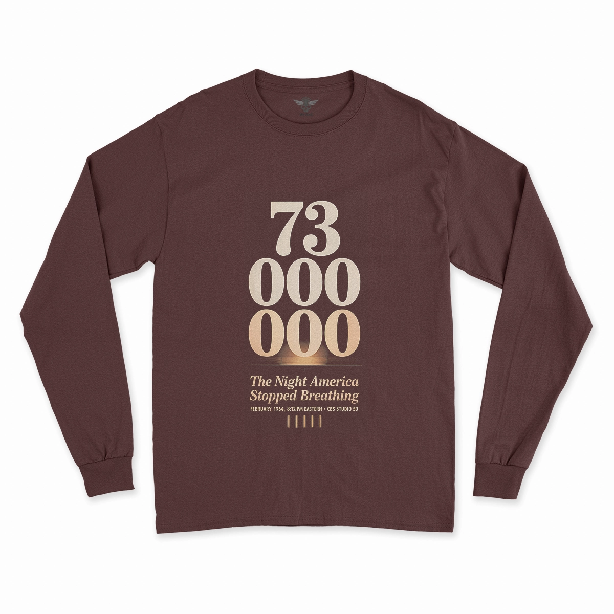 73 Million — The Night America Stopped Breathing — Vintage Rock Tee — Design I