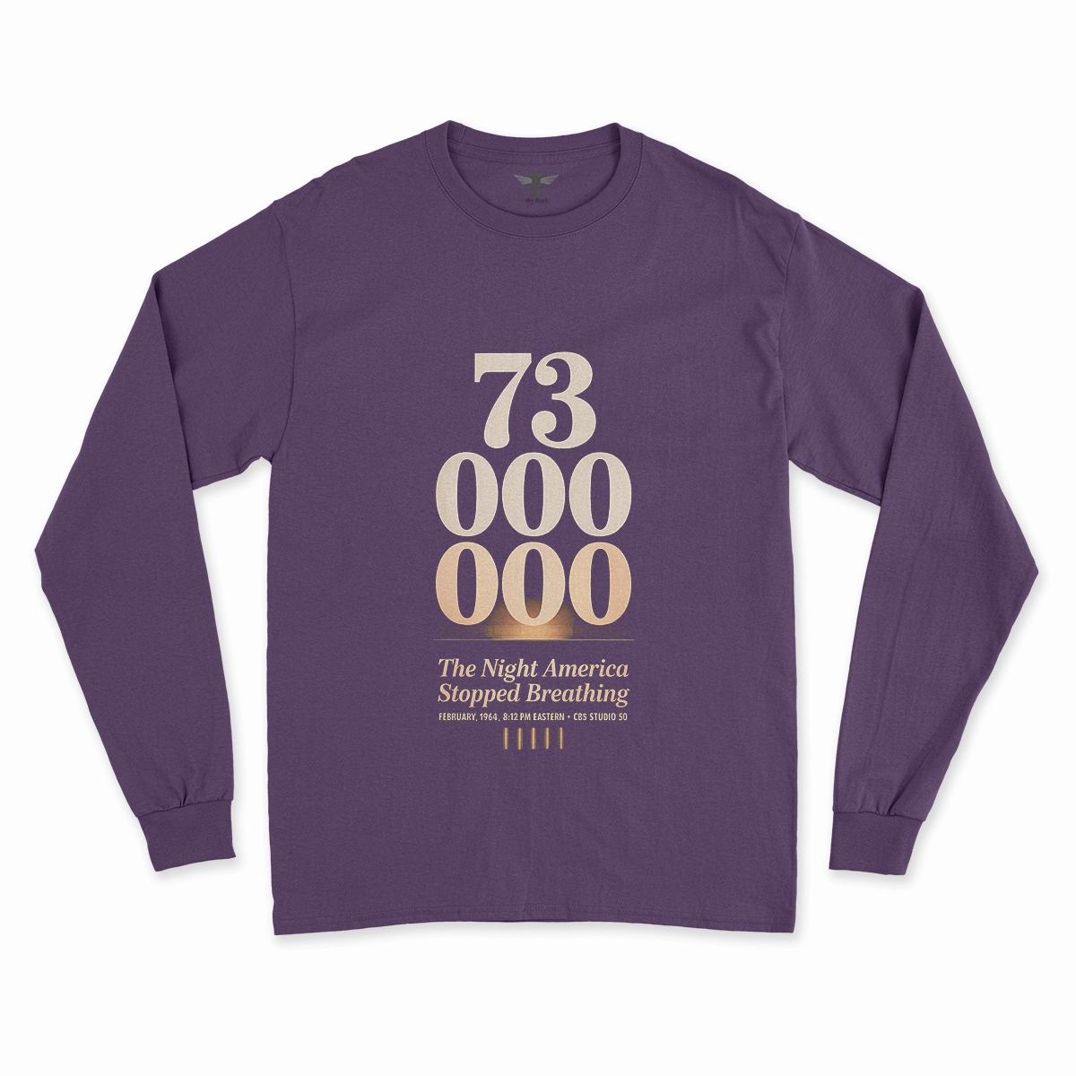 73 Million — The Night America Stopped Breathing — Vintage Rock Tee — Design I