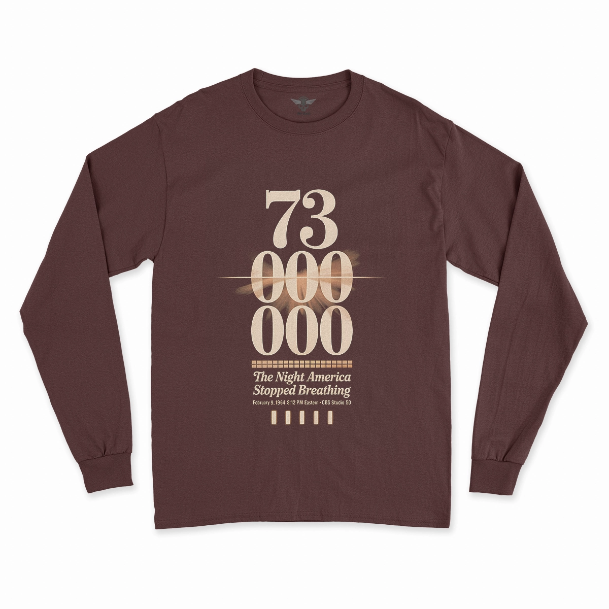 73 Million — The Night America Stopped Breathing — Vintage Rock Tee — Design II