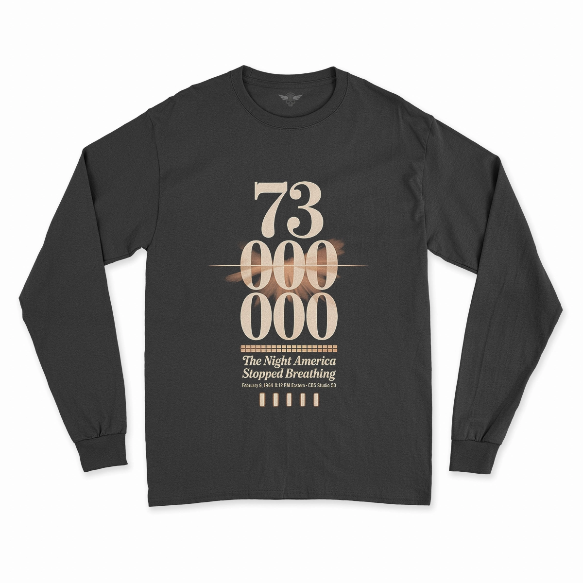 73 Million — The Night America Stopped Breathing — Vintage Rock Tee — Design II