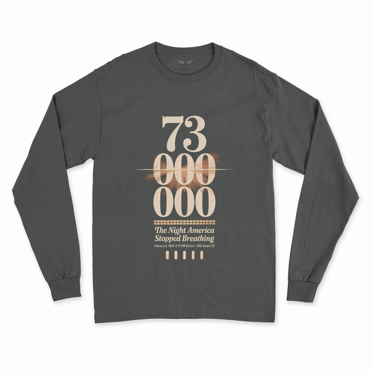 73 Million — The Night America Stopped Breathing — Vintage Rock Tee — Design II