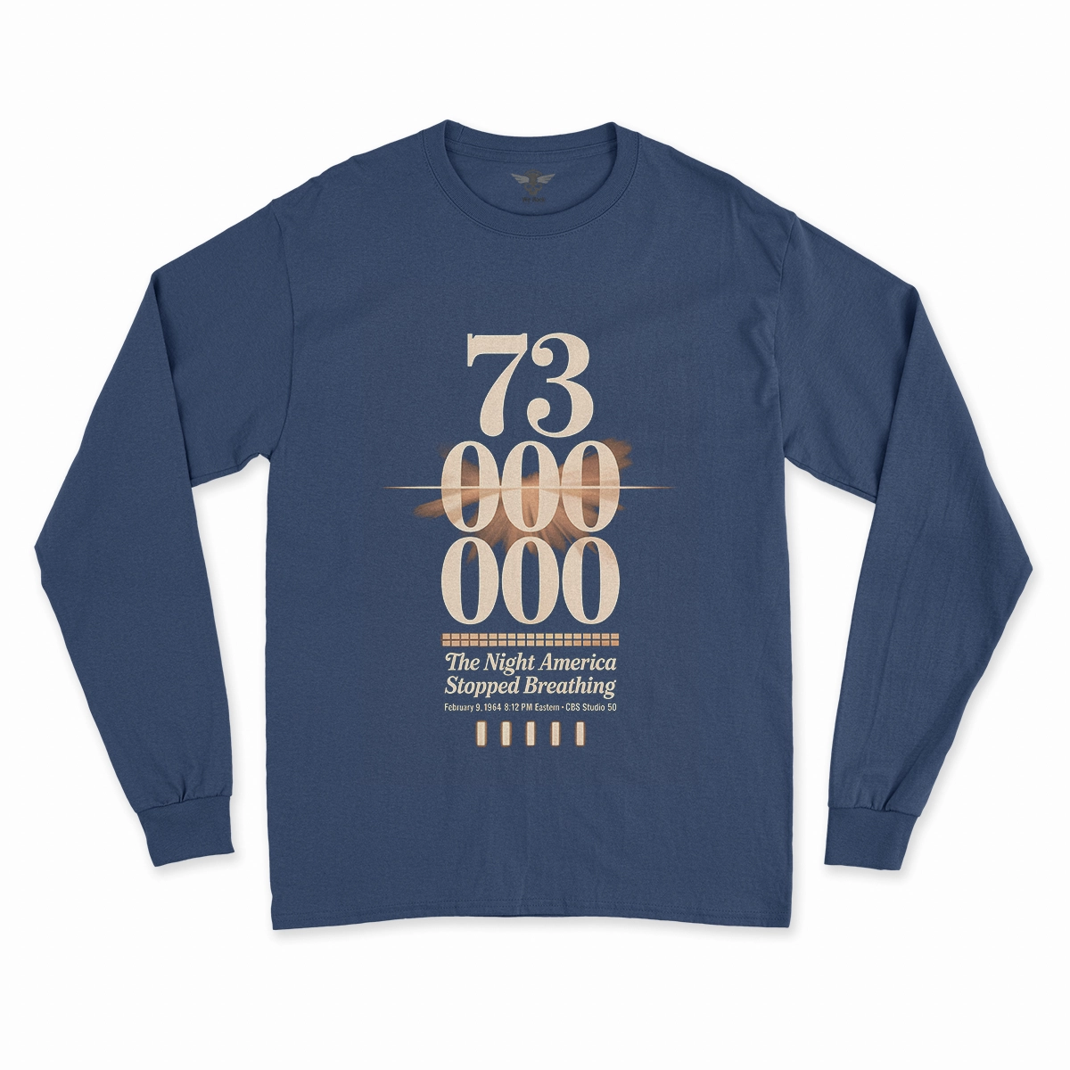 73 Million — The Night America Stopped Breathing — Vintage Rock Tee — Design II