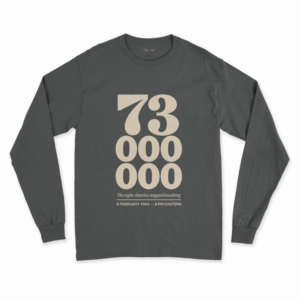 73 Million — The Night America Stopped Breathing — Vintage Rock Tee — Design III